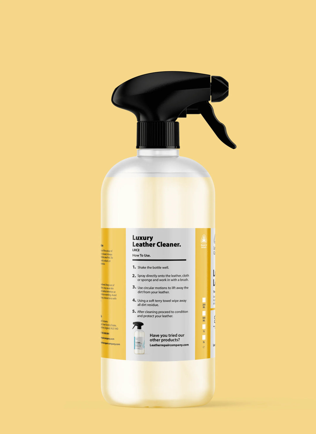 Luxury Leather Cleaner